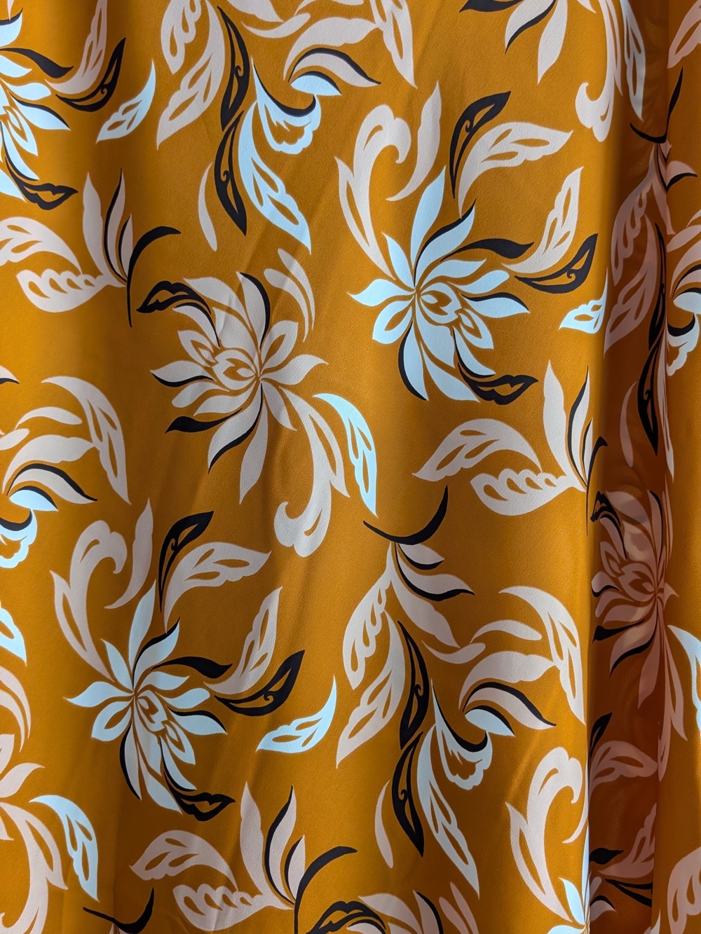 XXL Floral Maxi Skirt - Picture 3 of 3